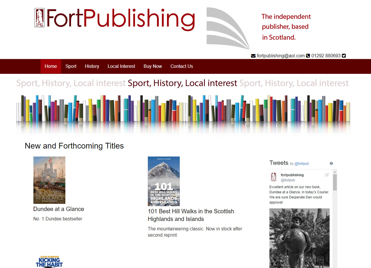 Fort Publishing Ayr - Website Design Ayrshire